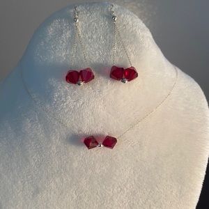 Earring And Necklace